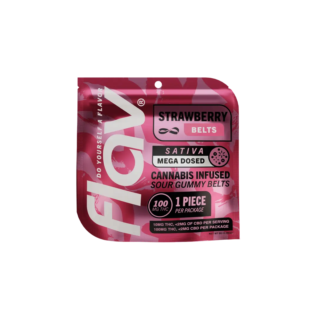 Flav Edibles Rainbow Belts (100mg THC) Flav Edibles Rainbow Belts (100mg THC)