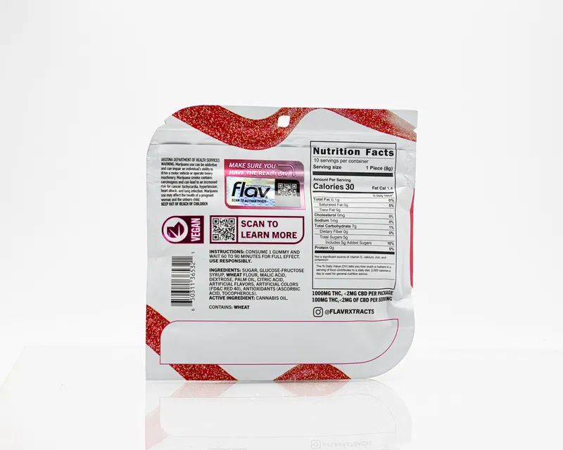 Flav Rings 1000mg Green Apple Flav Rings 1000mg Green Apple