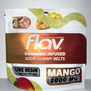 Flav Mango Belts 1000mg THC