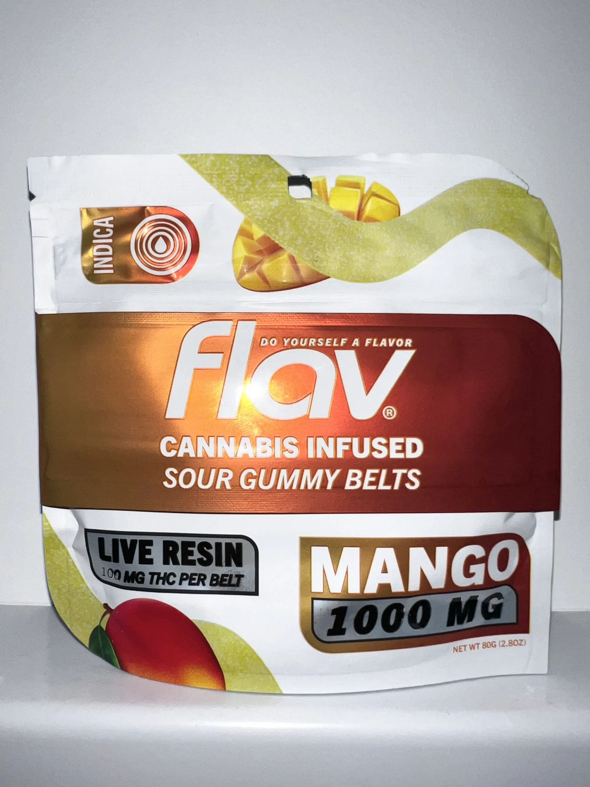 Flav Mango Belts 1000mg THC Flav Mango Belts 1000mg THC