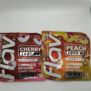 Flav Edibles Peach Rings 1000mg