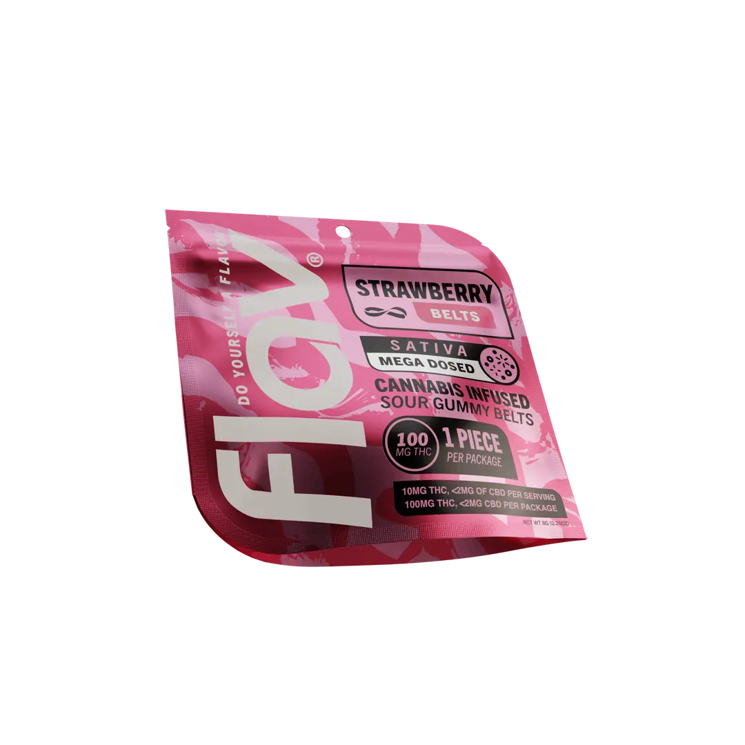 Flav Edibles Rainbow Belts (100mg THC) Flav Edibles Rainbow Belts (100mg THC)