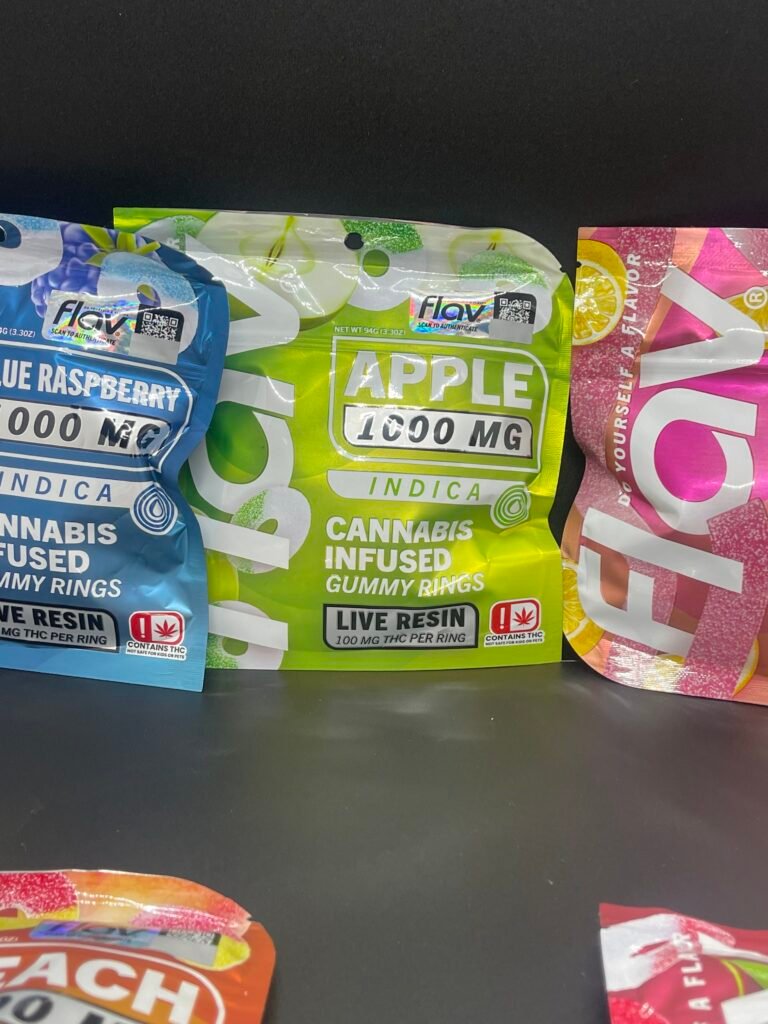 Flav Edibles Cherry Rings 1000mg (THC Gummies) Flav Edibles Cherry Rings 1000mg (THC Gummies)