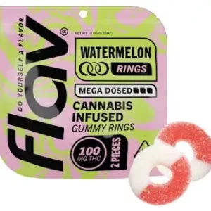Flav Nighttime Watermelon Rings 100mg