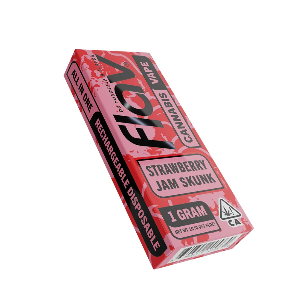 Flav Disposable Strawberry Jam Skunk 1G Flav Disposable Strawberry Jam Skunk 1G