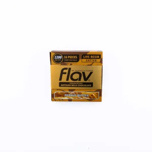 FLAV Peanut Butter Chocolate Bar – Live Resin Artisan Milk 1200mg