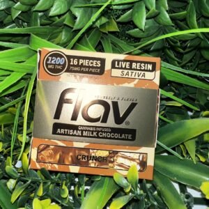 FLAV Crunch Chocolate Bar – Live Resin 1200mg