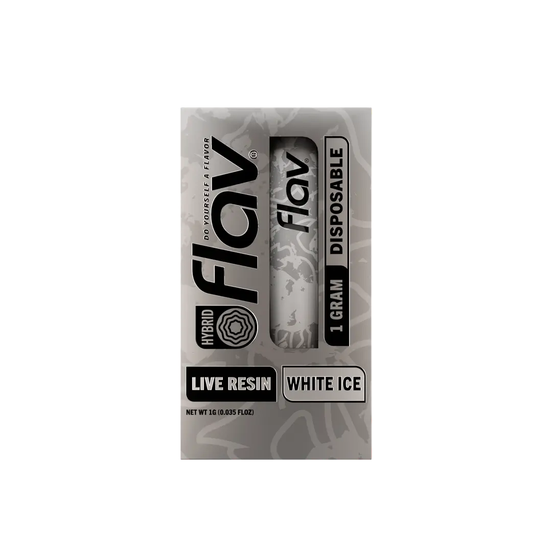 Flav Disposable White Ice 1G Live Resin Flav Disposable White Ice 1G Live Resin