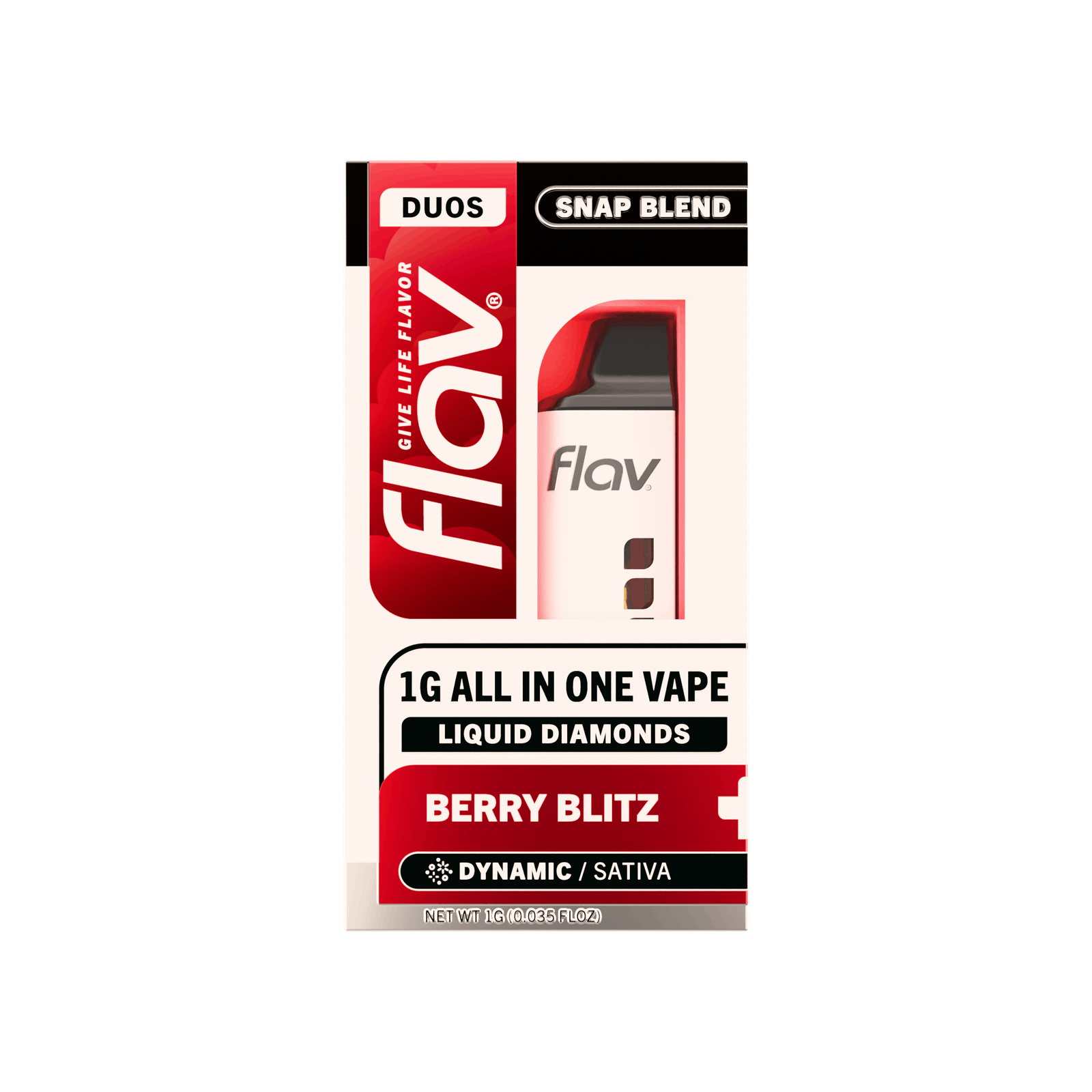 Flav Disposable Berry Blitz - SNAP Duo Vapes 2G