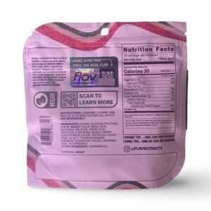 Flav Rings 1000mg Watermelon THC Gummy