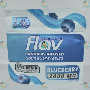 Flav Sour Belt Blueberry Gummy