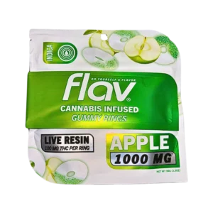 Flav Sour Belt Green Apple Gummy 1000mg