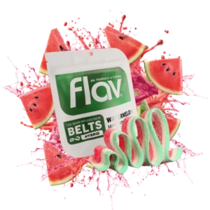 Flav Sour Belt Watermelon 1000mg THC Live Resin Gummy